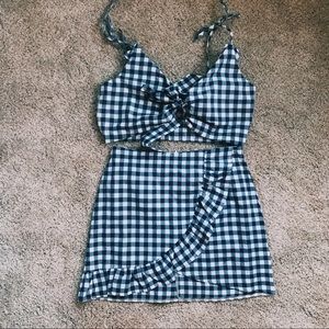 Gingham Two Piece